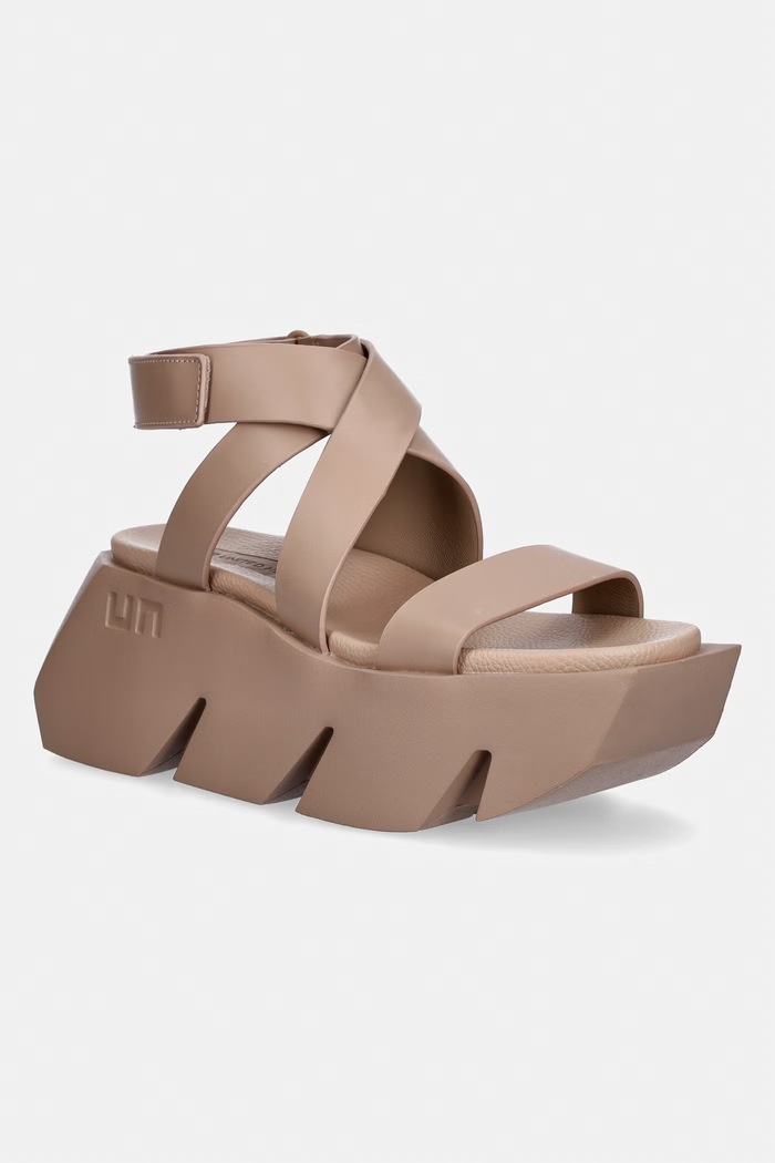 United Nude Σανδάλια πλατφόρμας Γυναικεία Δερμάτινα Bull Way μπεζ 1098593216