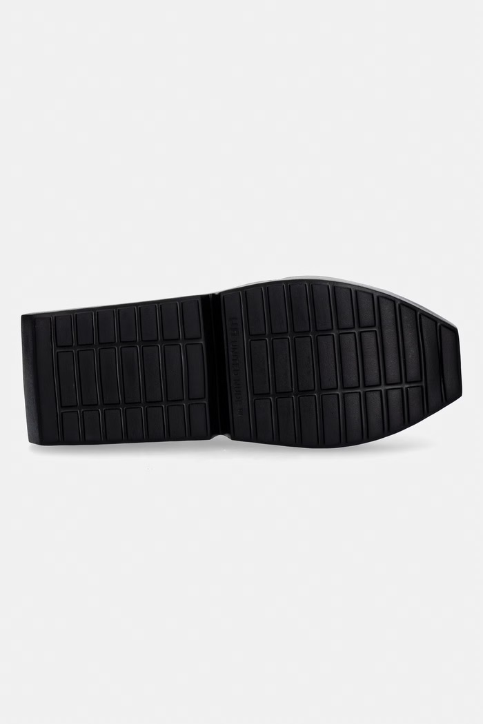 United Nude Mega Lacey sneakersy damskie skórzane 1099514116 srebrny