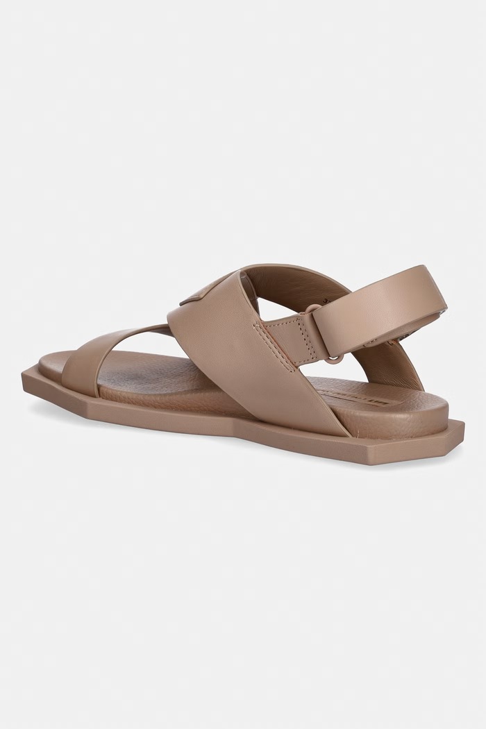 Obuća United Nude sandale s otvorenom petom za žene kožne Poly Straps Lo Unisex-L 1100293216 bež