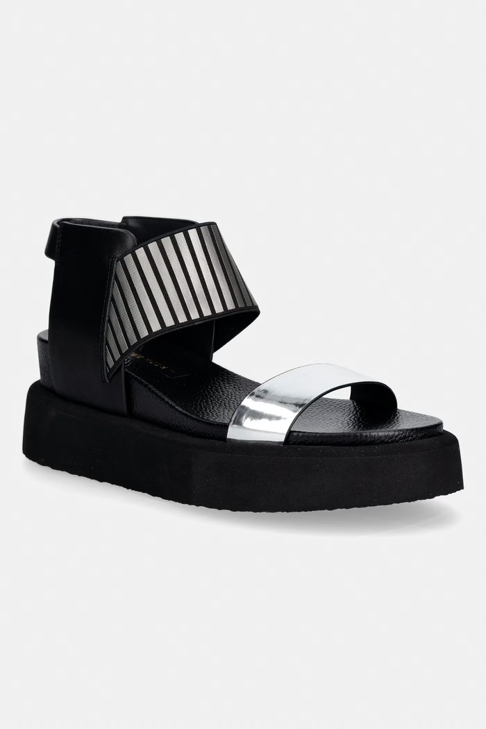 Sandali United Nude Rico Sandal II Tekstil črna 1101493916