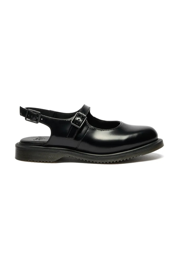 Dr. Martens baleriny skórzane Madaline Mary Jane czarny DM42132001