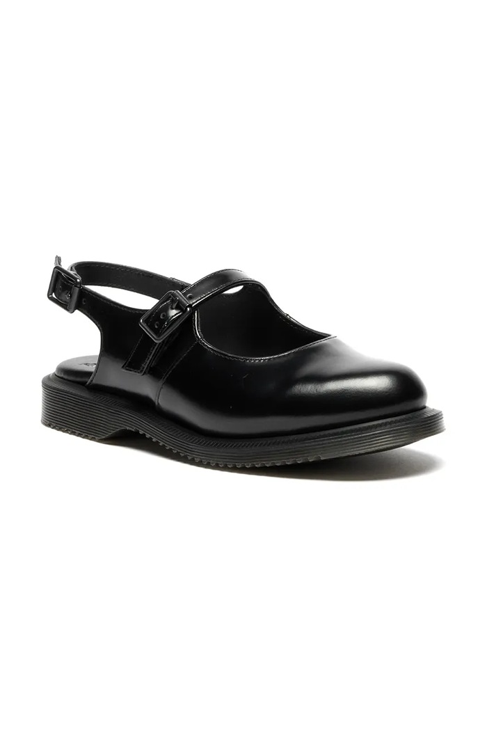 Dr. Martens baleriny skórzane Madaline Mary Jane DM42132001 czarny SS26