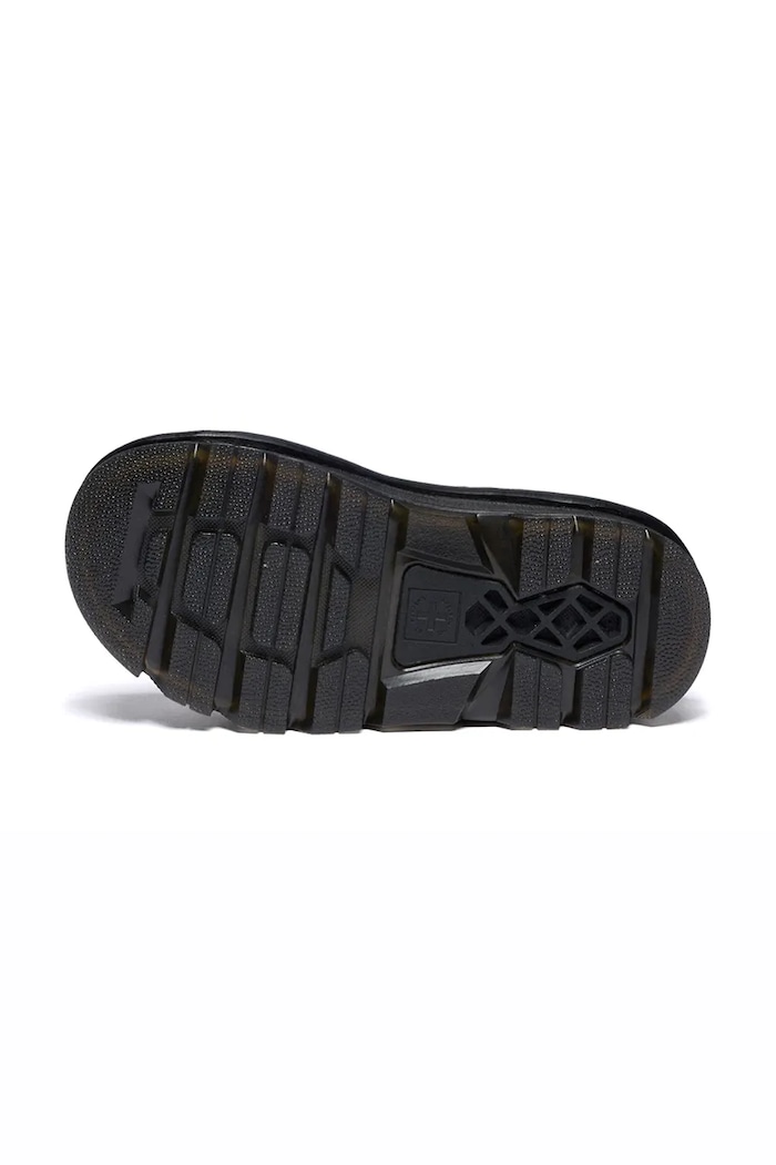 Dr. Martens sandale cu platformă pentru femei, din piele întoarsă ZebZag Sandal DM42689650