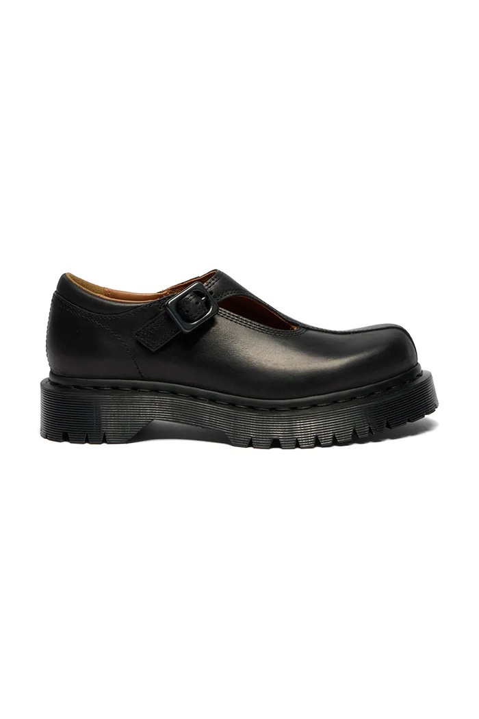 Dr. Martens półbuty damskie skórzane Rejena Mary Jane czarny DM42799001