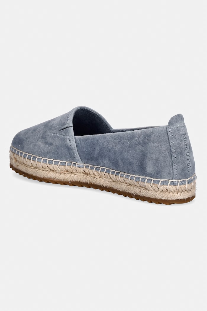 Obuwie Marc O'Polo espadryle damskie zamszowe Gem 6B 60315613802305 niebieski