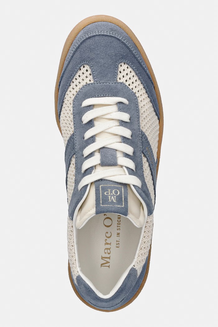 Marc O'Polo Court W 4M dámske sneakersy modrá 60216263502216