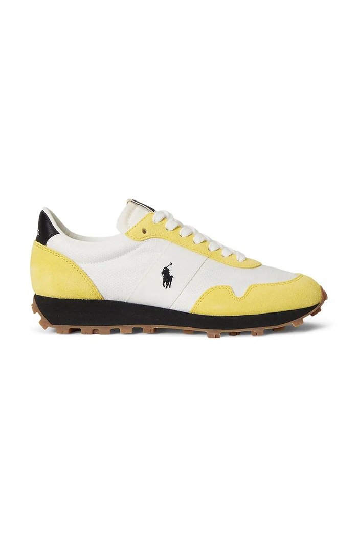 Polo Ralph Lauren sneakersy SUEDE/MESH-PRL tekstylny żółty 804956697002