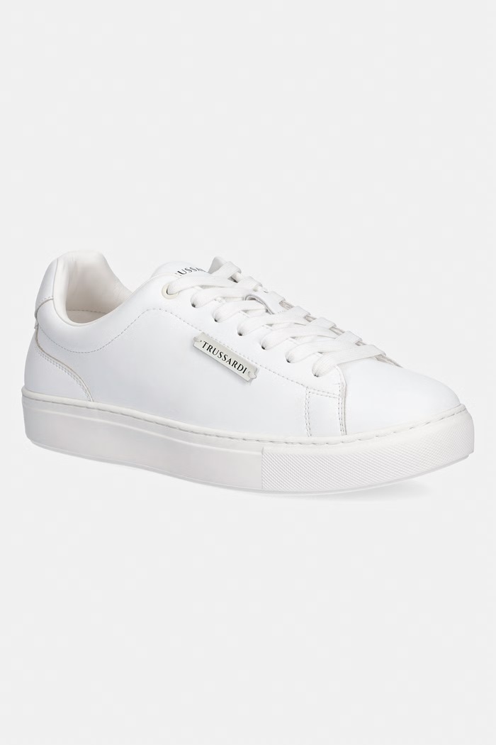 Trussardi Шкіряні кросівки Trussardi білий N029S001055N.01