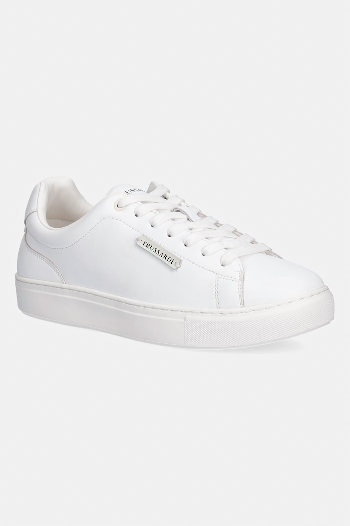Trussardi Шкіряні кросівки Trussardi білий N029S001055N.01