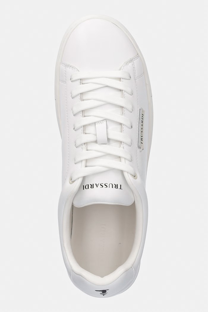 Шкіряні кросівки Trussardi Trussardi N029S001055N.01 білий