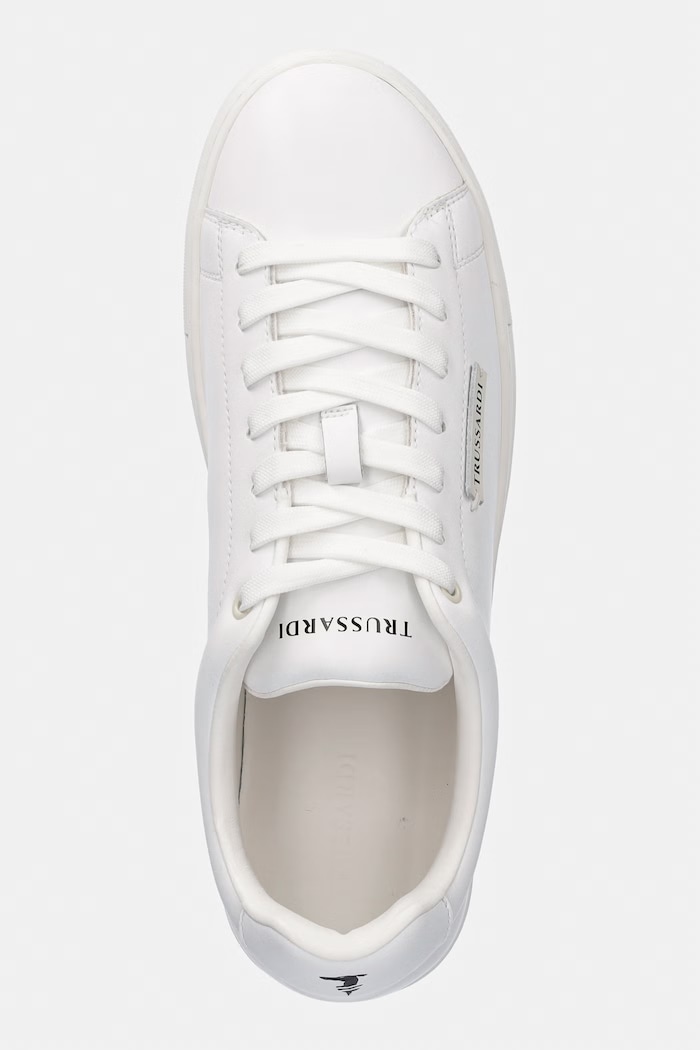 Шкіряні кросівки Trussardi Trussardi N029S001055N.01 білий
