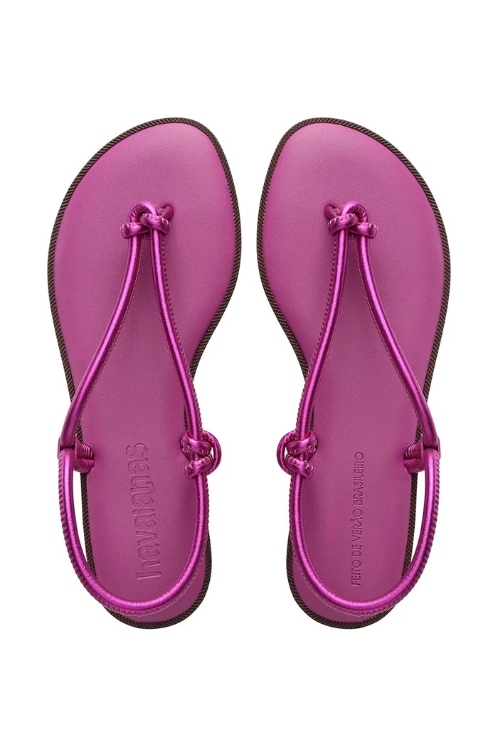 Havaianas σανδάλια Γυναικεία UNA ACAI ροζ 4149616.4622
