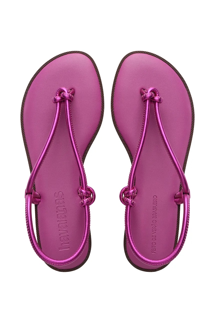 Havaianas σανδάλια Γυναικεία UNA ACAI ροζ 4149616.4622