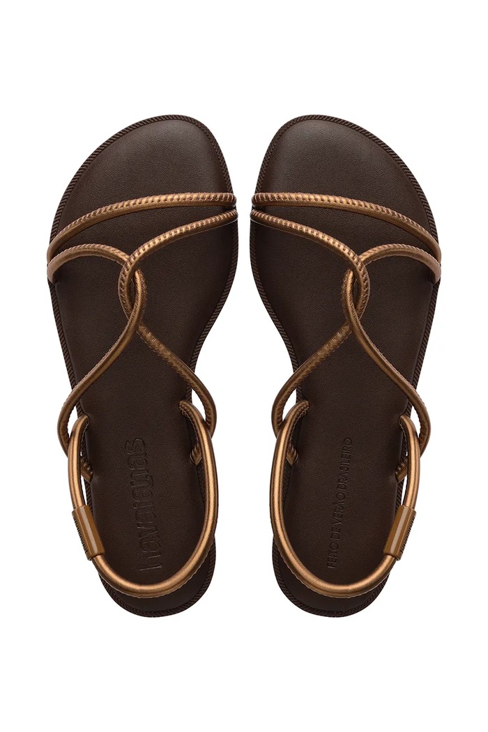 Havaianas σανδάλια Γυναικεία UNA MANGA καφέ 4149609.2548