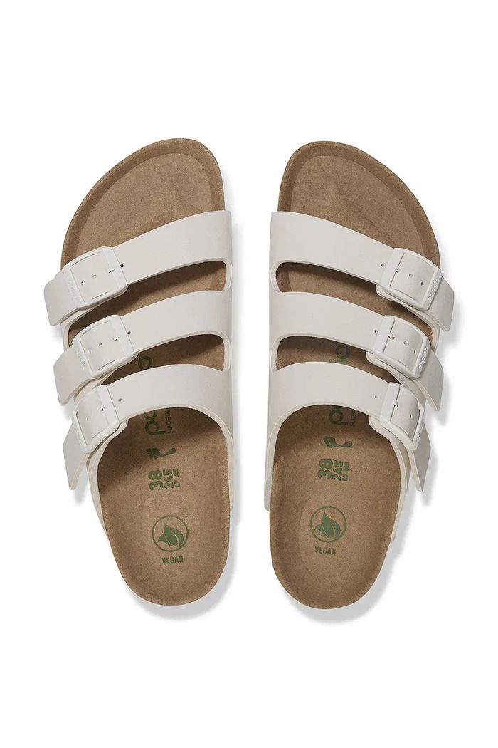 Birkenstock Florida III Flex Platform шльопанці на платформі жіночі бежевий 1029751