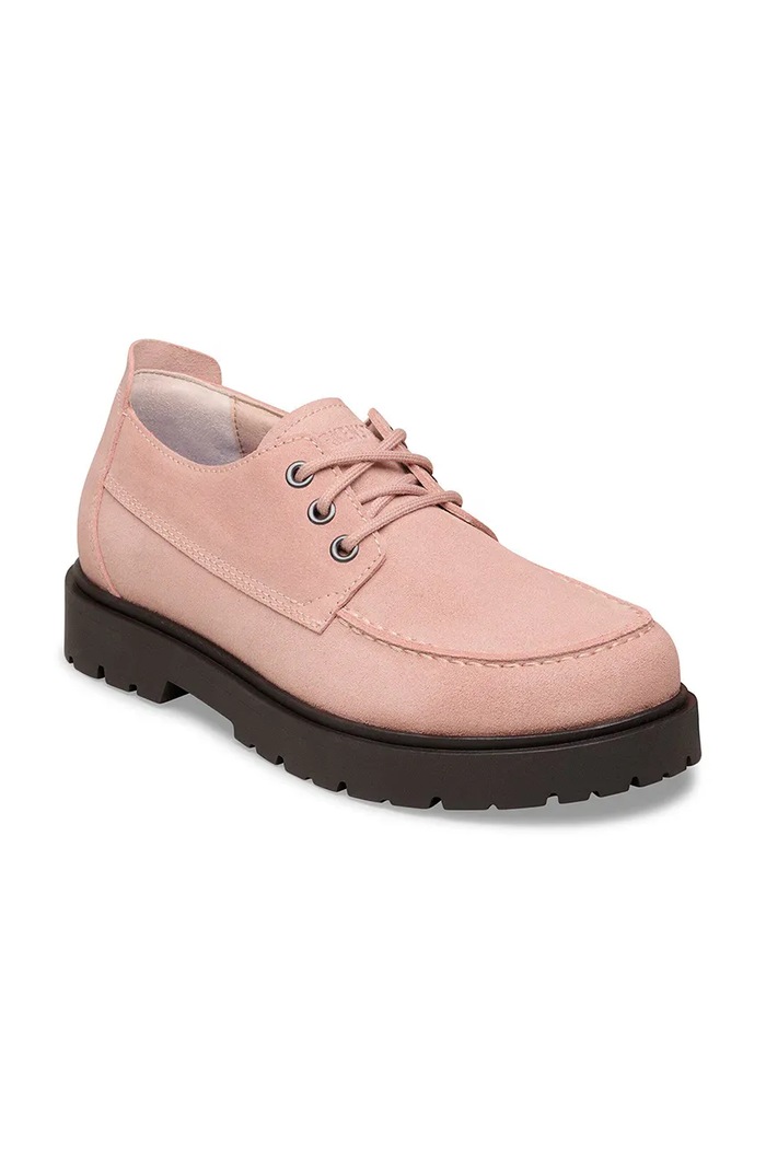 Birkenstock Highwood Moc Lace Low Shoes Women's suede 1032017 pink SS26