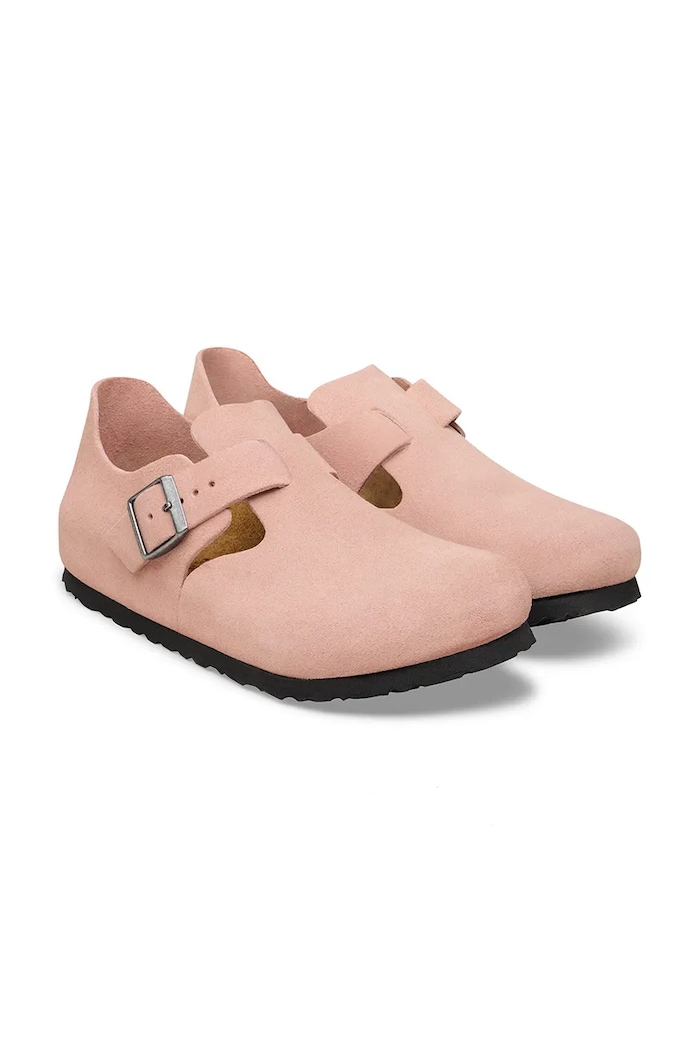 Обувь Birkenstock London полуботинки для женщин кожаные 1031653 розовый