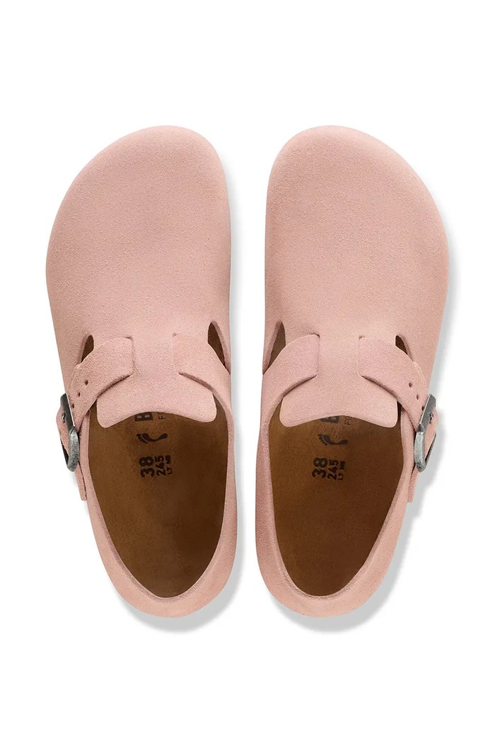 Birkenstock London полуботинки для женщин кожаные 1031653 розовый