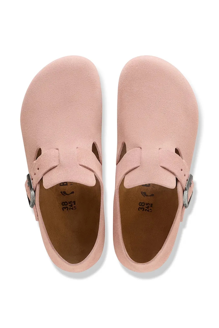 Birkenstock London полуботинки для женщин кожаные 1031653 розовый