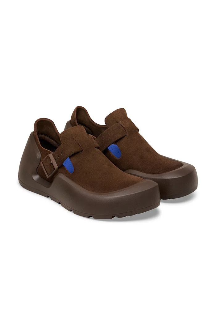 Shoes Birkenstock Reykjavik Shoes Flat heeled Women's nubuck 1031777 brown