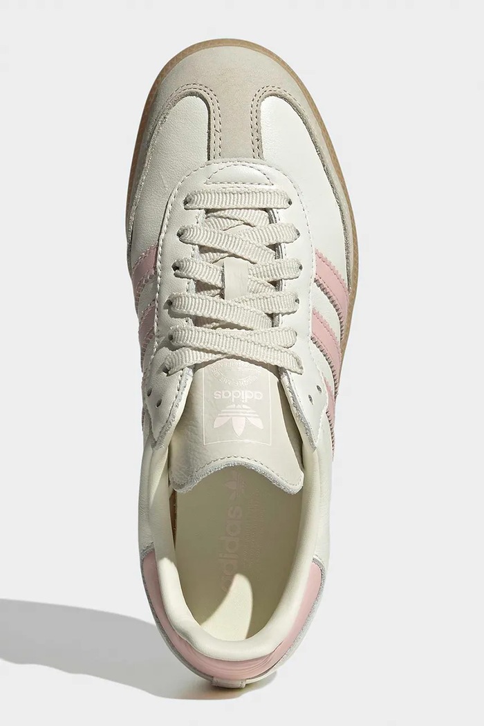 adidas Originals Samba Og кросівки жіночі шкіряні бежевий IH9059