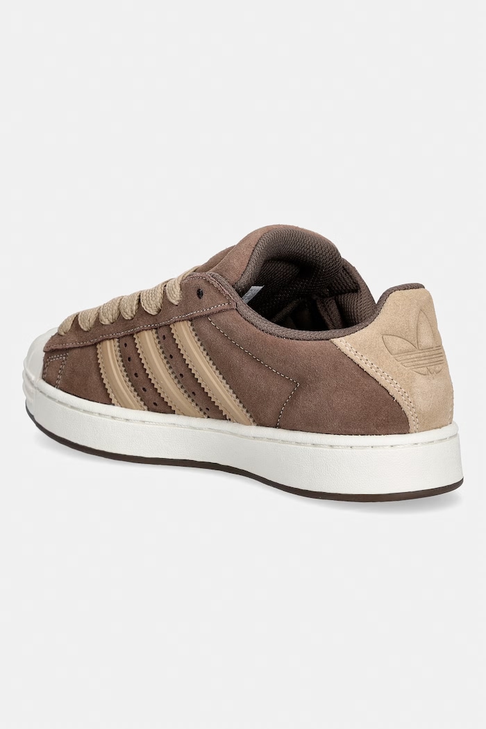 Încălțăminte adidas Originals Superstar St sneakers pentru femei din piele întoarsă KI3565 maro