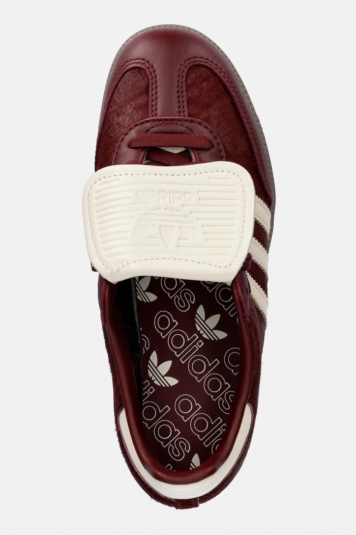 adidas Originals Samba Lt sneakers pentru femei din piele burgundia KI4169