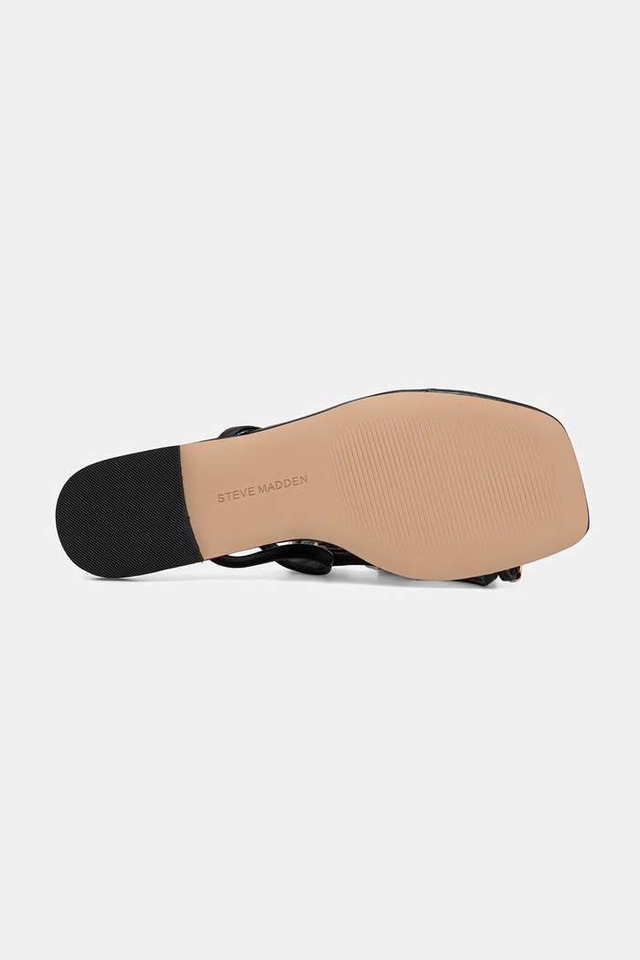 Steve Madden sandále dámske kožené Odyssey 11003929.017 čierna