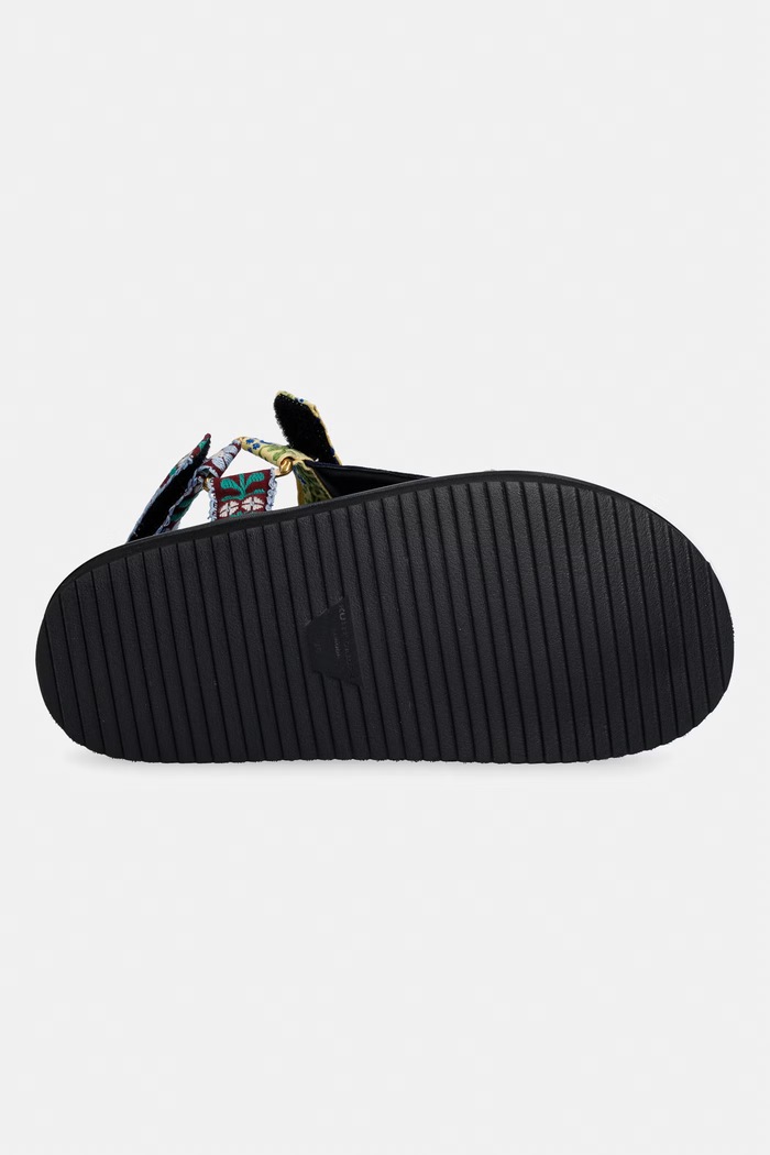 Kurt Geiger London dámske sandále na plochej podrážke Orson Sandal 4461605609 čierna