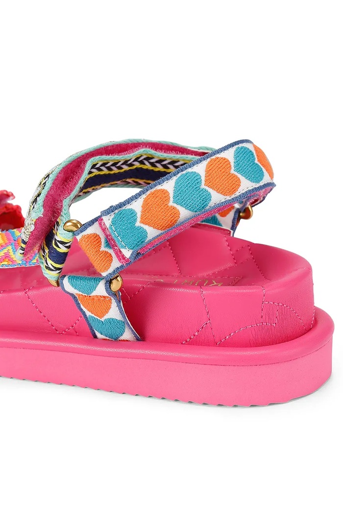 Încălțăminte Kurt Geiger London sandale cu platformă pentru femei Orson Sandal 4461652609 roz