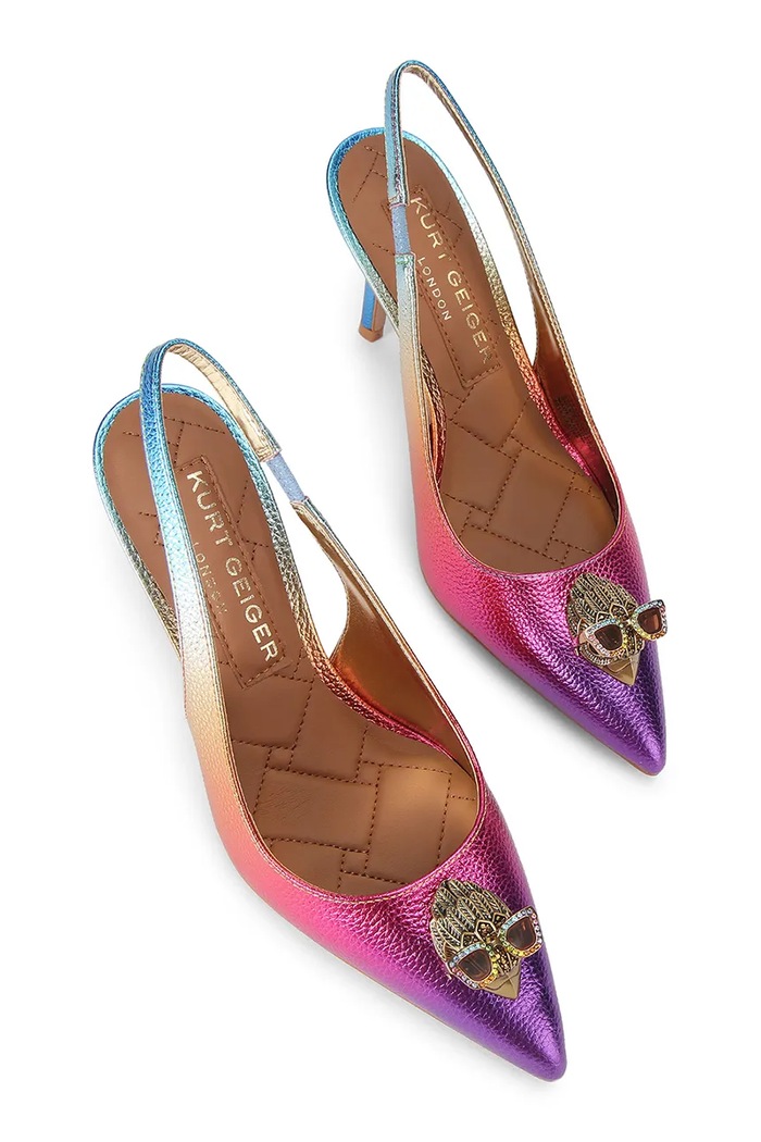 Kurt Geiger London stilettos piele Belgravia Sling 85 5595399019 multicolor SS26