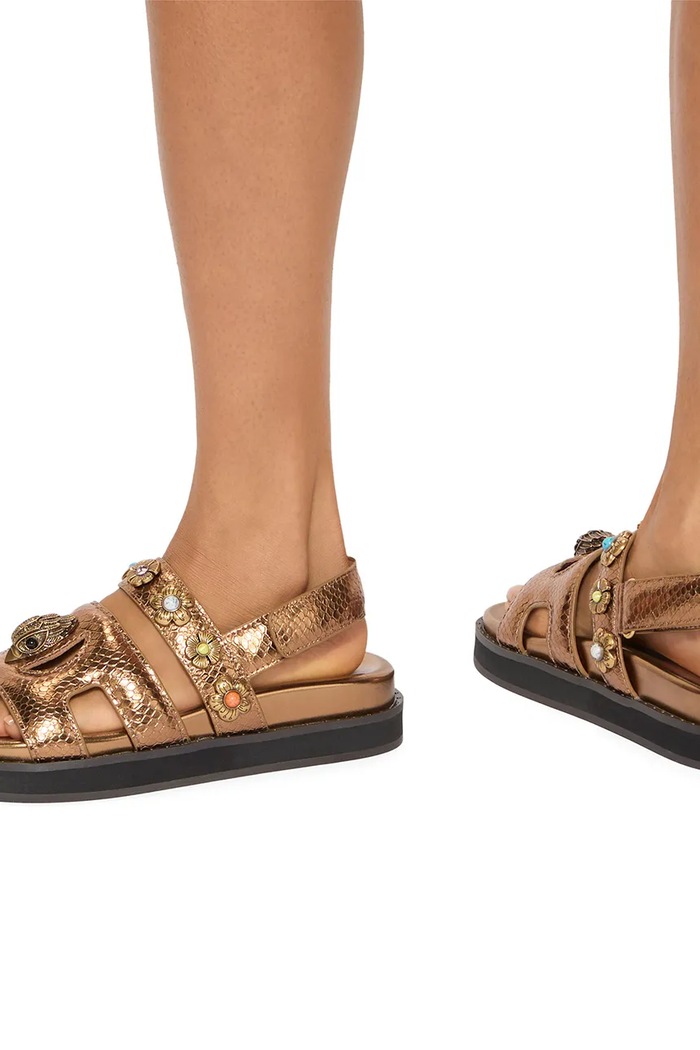 Kurt Geiger London чехли дамски Eagle Cut Out Flat Sling 5612368109