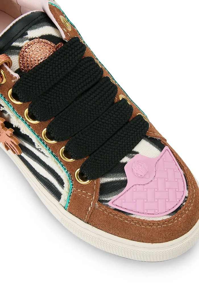 Kurt Geiger London Southbank Tag női sportcipő barna 9564336629