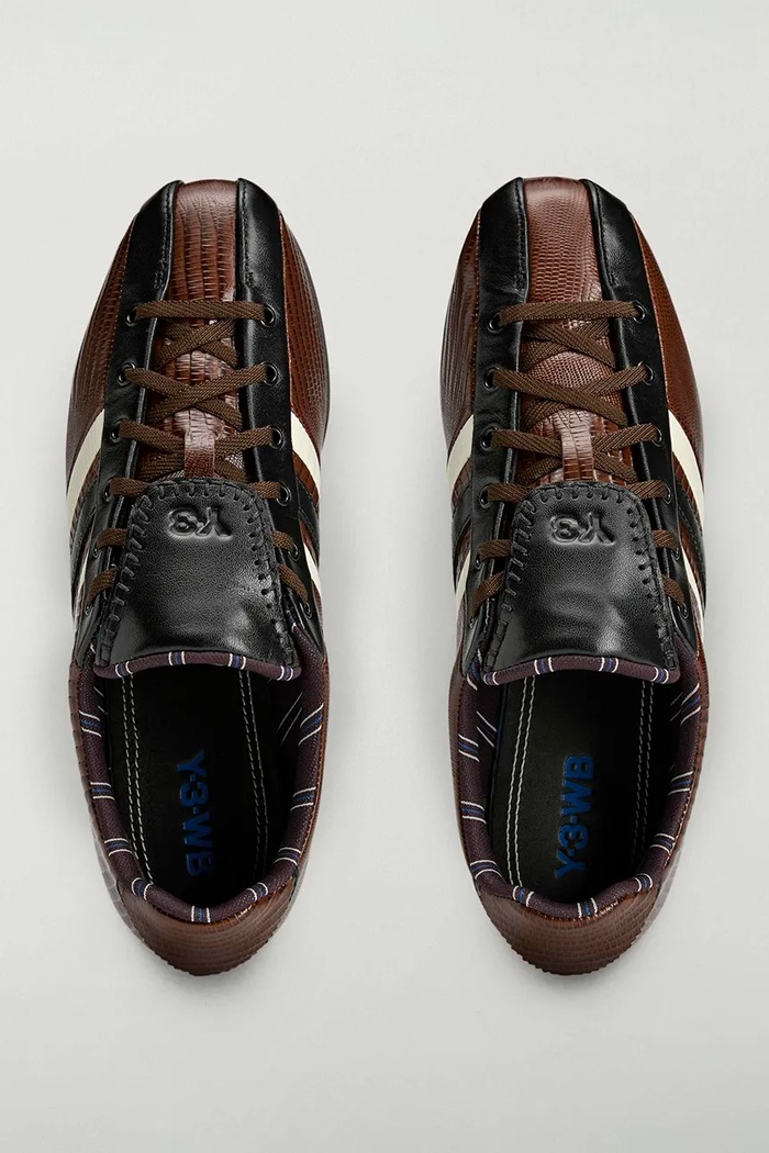 adidas Originals Wales Bonner x Y-3 sneakers γυναικεία δερμάτινα καφέ KI6114