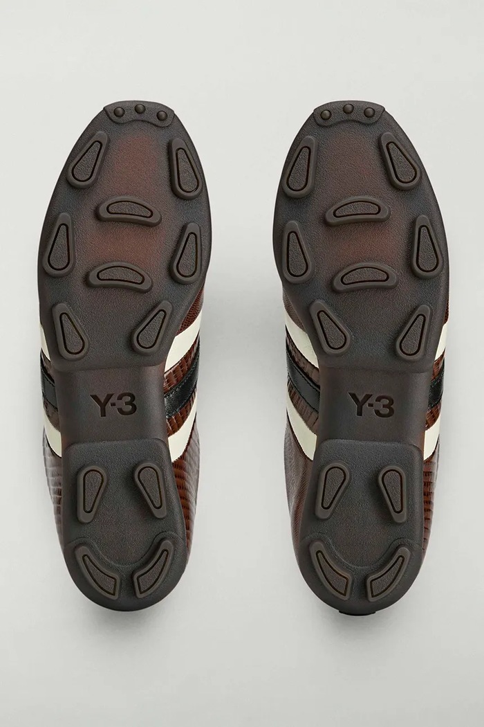 adidas Originals Wales Bonner x Y-3 sneakers γυναικεία δερμάτινα KI6114 καφέ