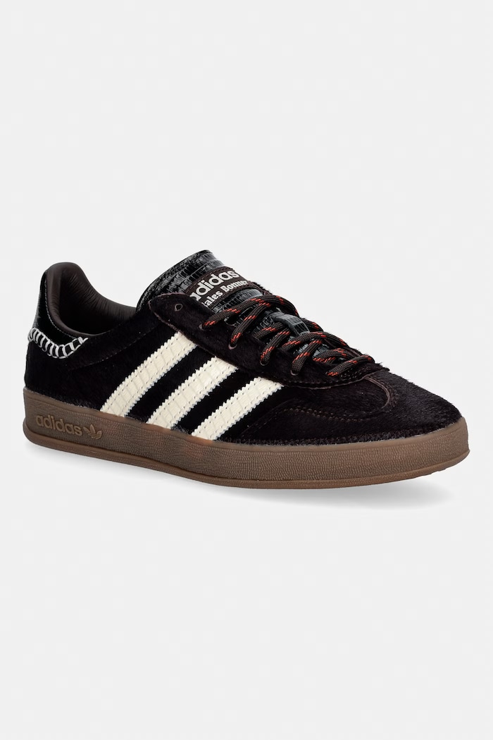 adidas Originals x Wales Bonner Gazelle Pony кроссовки для женщин кожаные коричневый KK3640