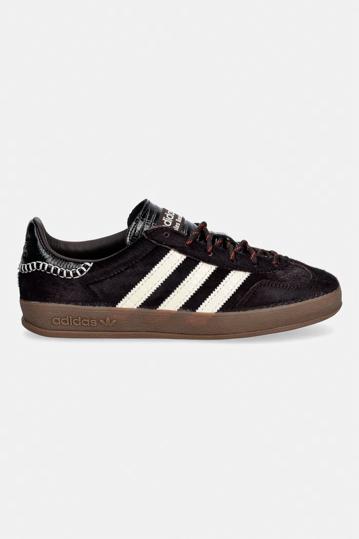 adidas Originals x Wales Bonner Gazelle Pony кроссовки для женщин кожаные KK3640 коричневый SS26