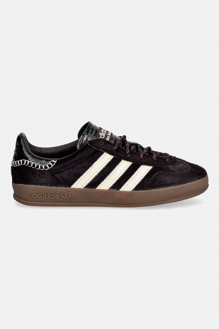 adidas Originals x Wales Bonner Gazelle Pony кроссовки для женщин кожаные KK3640 коричневый SS26