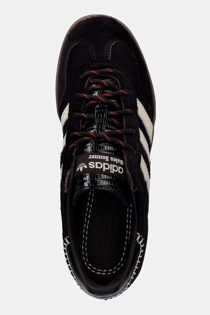 adidas Originals x Wales Bonner Gazelle Pony кроссовки для женщин кожаные коричневый KK3640