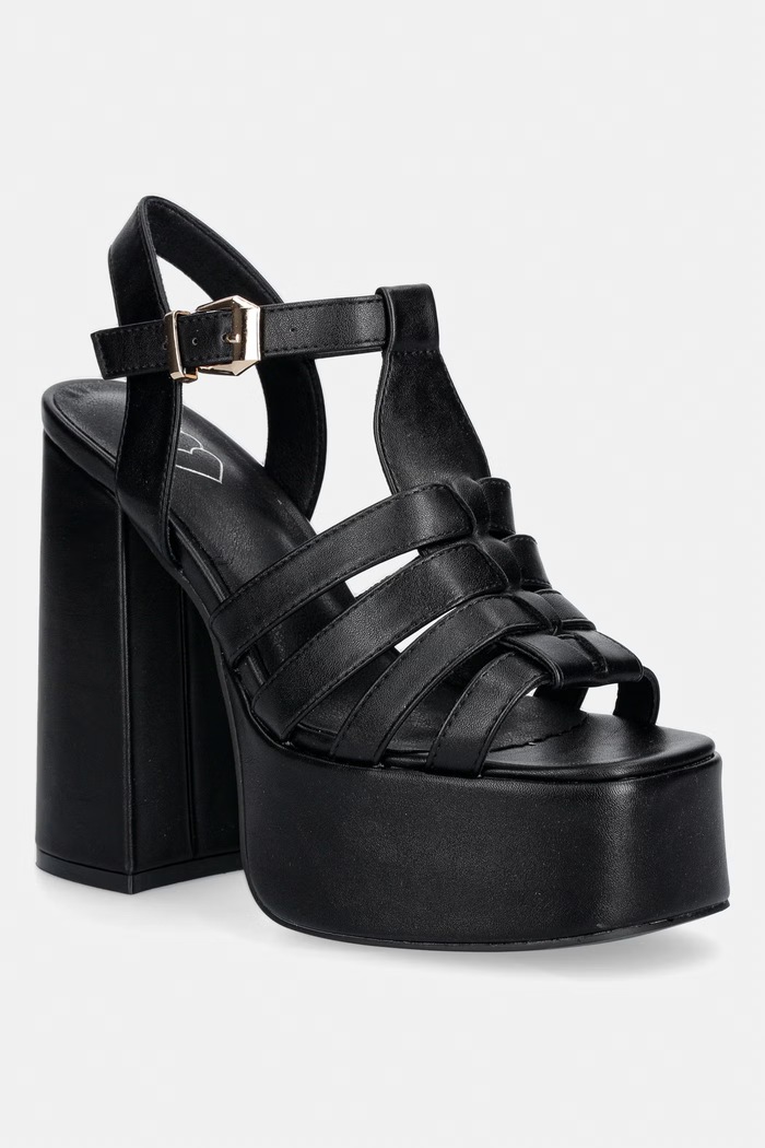 Koi Footwear sandały na słupku DBP55 czarny DBP55.BLACK