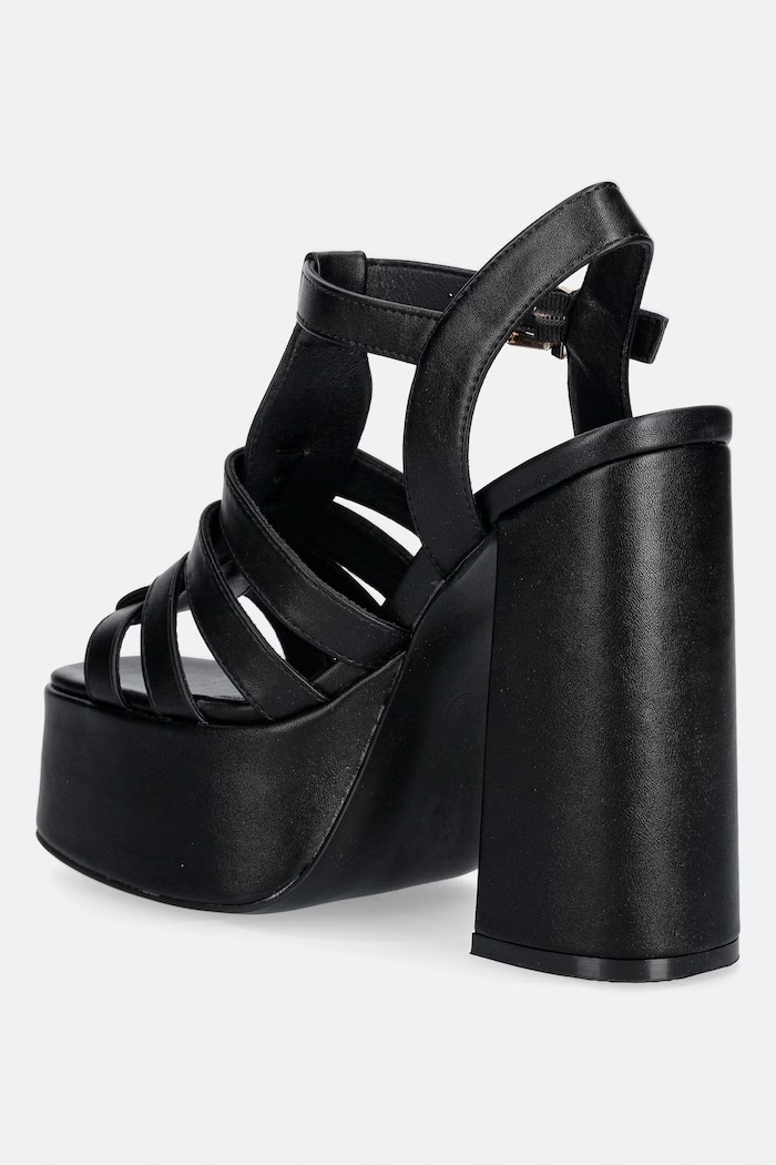 Obuwie Koi Footwear sandały na słupku DBP55 DBP55.BLACK czarny