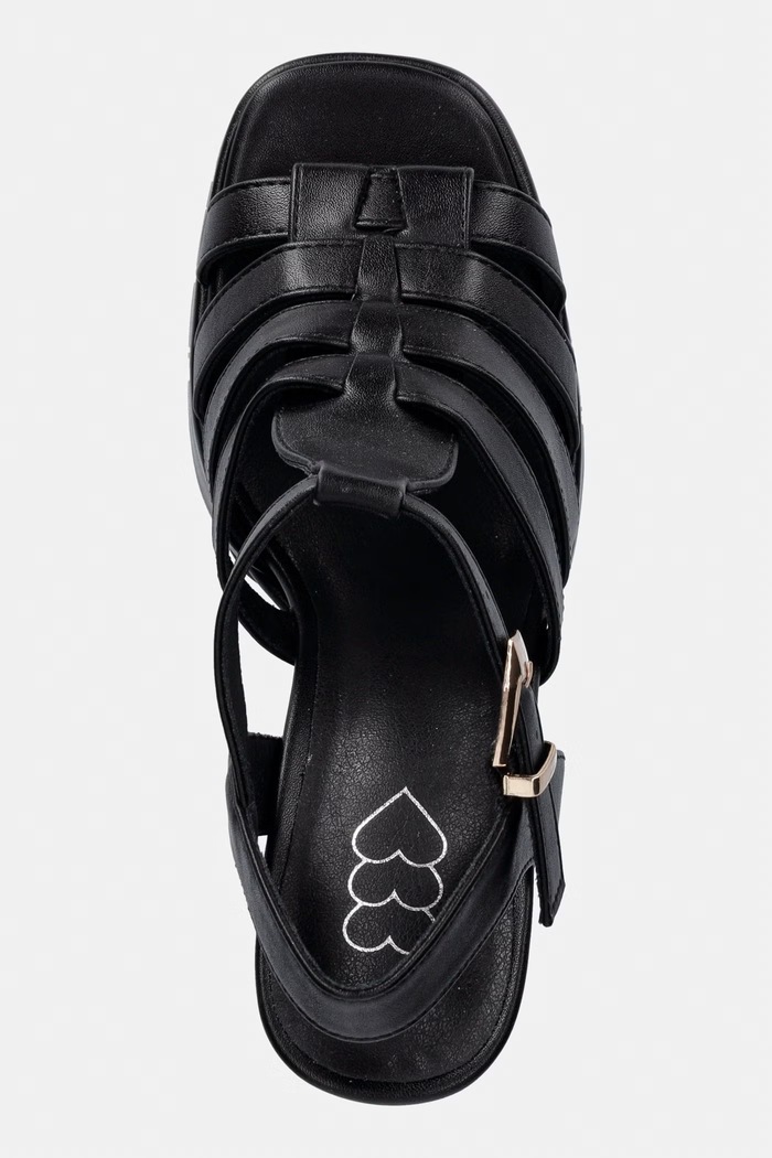 Koi Footwear sandały na słupku DBP55 czarny DBP55.BLACK