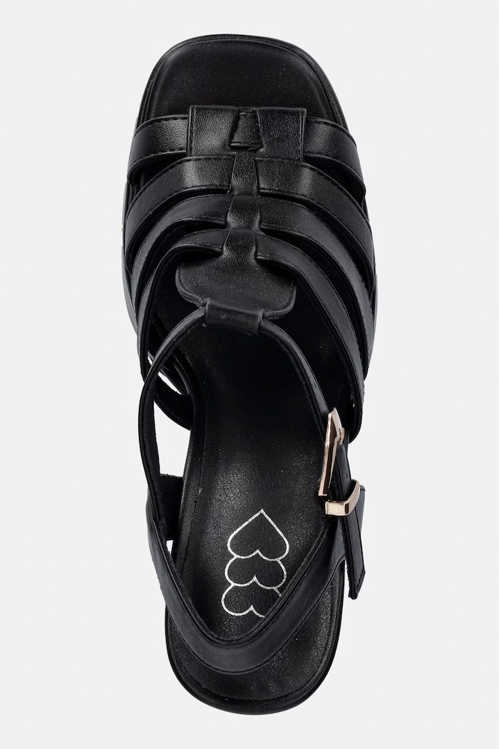 Koi Footwear sandały na słupku DBP55 czarny DBP55.BLACK