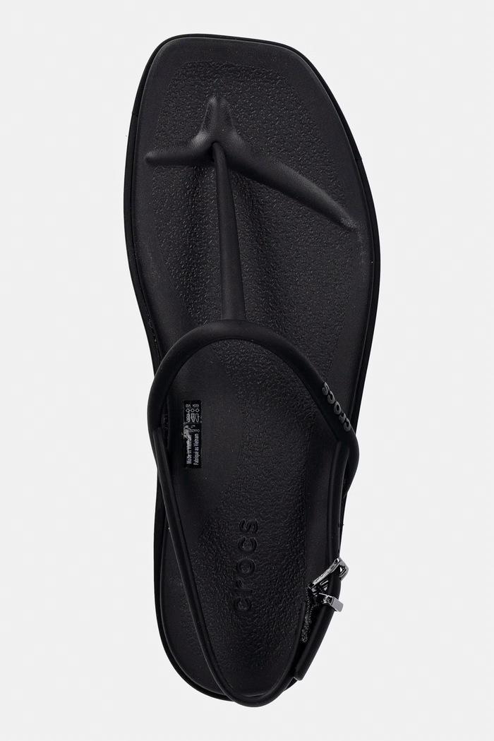 Crocs Miami Thong sandale s otvorenom petom za žene crna 209793.001