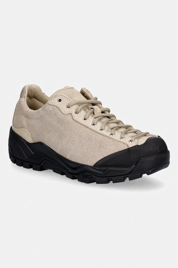 Diemme Movida scarpe da trekking da donna in scamoscio beige DI26SPMOW.F01S008SND