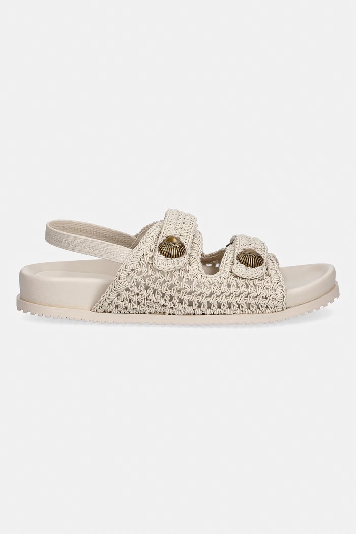Twinset sandale pentru femei 261TGT046.00059 bej SS26
