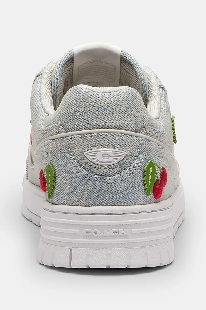 Încălțăminte Coach Denim Coach Soho Sneaker With sneakers pentru femei CEG42.XXQ albastru