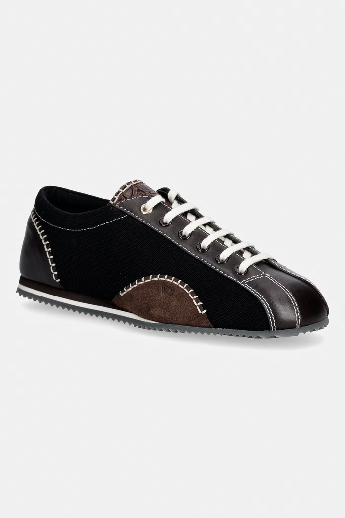 Wales Bonner Paris Trainer sneakersy damskie czarny WBW46040A.23072.999