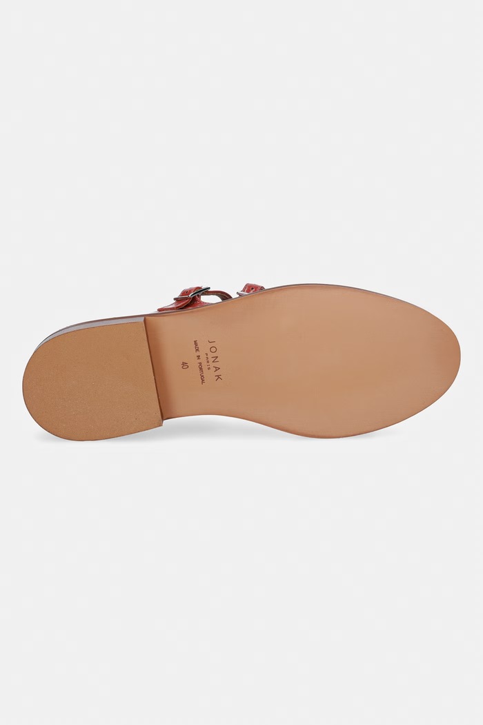 Jonak μπαλαρίνες δερμάτινες DREAMY VERNIS 3800515 ροζ