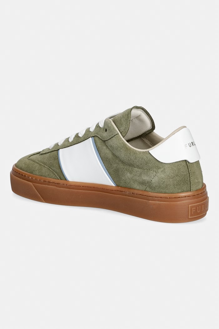 Obuwie Furla Enjoy sneakersy damskie zamszowe YK58ENJ.BX4394.4823S zielony